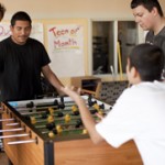 Teen Center foosball